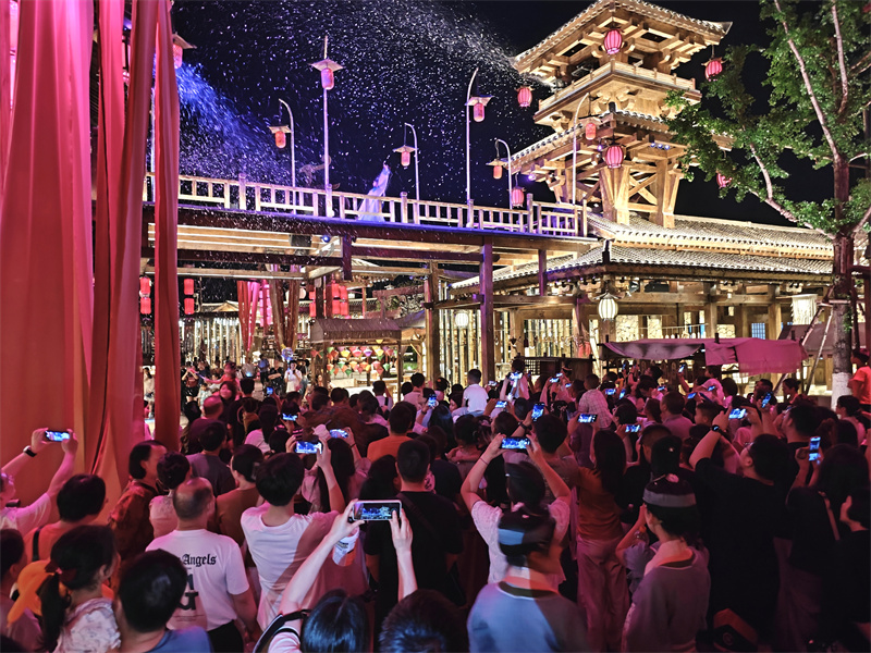 活动夜景