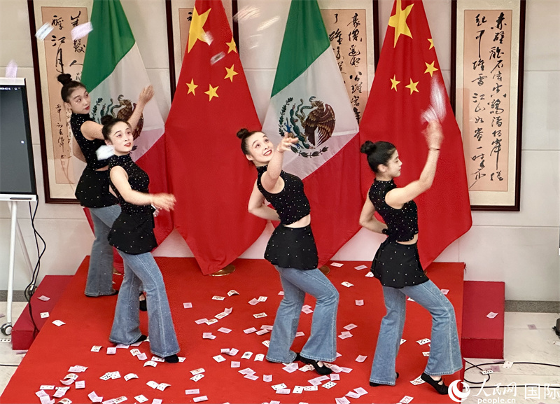 活动现场。人民网 墨西哥埃内斯托·多明戈斯摄