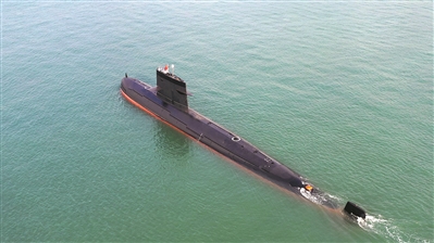 北部战区海军某潜艇支队任务潜艇奔赴某海域开展实战化训练。本报特约记者 茆 琳摄